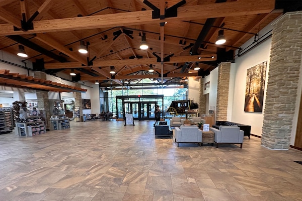 Sala de estar en el lobby