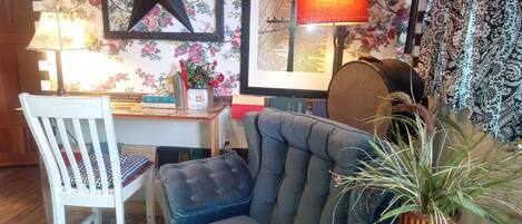 Smart-tv och böcker