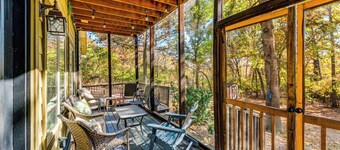 PRIVATE LODGE on acreage in the woods just STEPS away from The UofA!