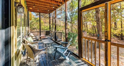 PRIVATE LODGE on acreage in the woods just STEPS away from The UofA!