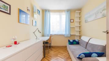 Comfort Apartment, Balcony | 1 bedroom, iron/ironing board, free WiFi