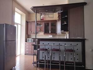 Private kitchen - Cozy apartment in a green central area (Tashkent)