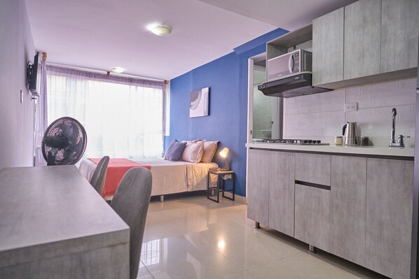 1 soverom og internettilgang