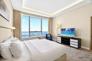 Superior Apartment, Sea View, Executive Level | 1 bedroom, premium bedding, Select Comfort beds, individually decorated - Luxurious St Regis 1 Bed Palm View  (Dubai)