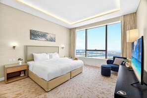Superior-Apartment, Meerblick, Executive-Etage | 1 Schlafzimmer, hochwertige Bettwaren, Select-Comfort-Betten