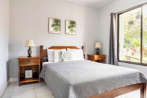 2 室のベッドルーム、WiFi、ベッドシーツ