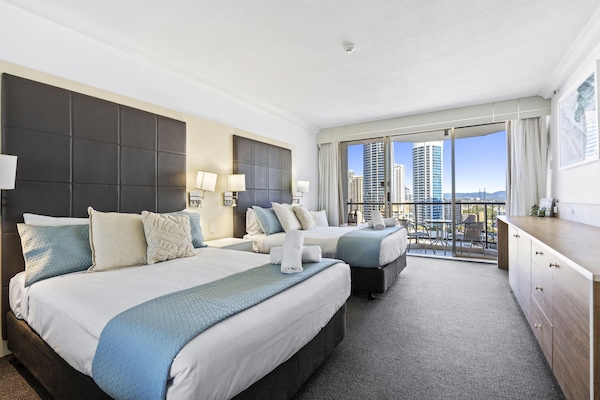 Studio room - 2 x Double beds