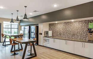 Free daily on-the-go breakfast 