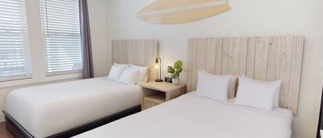 3 bedrooms, bed sheets