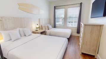 3 chambres, draps fournis