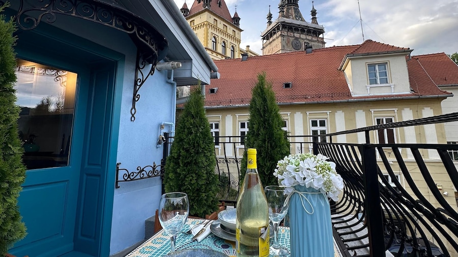 Blue House Citadel Sighisoara
