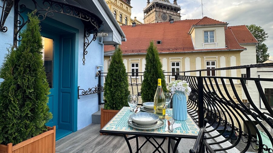 Blue House Citadel Sighisoara