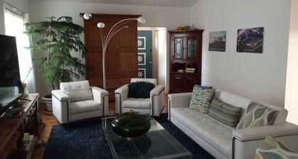 Light, Airy, Wood-floors, 1 mile from Southampton Village, Pet Friendly, sleep 6