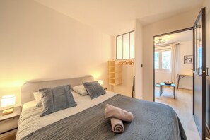 1 bedroom, WiFi, bed sheets - Charmant 4 pers Halle Tony Garnier (Lyon)