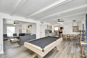 Game room - White Maples Poolside Paradise with Heated Pool! (Stafford)