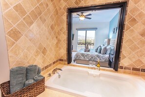 2 bedrooms, in-room safe, desk, iron/ironing board - CABO PENTHOUSE CONDO - Rooftop deck with Private Jacuzzi at Puerta Cabos Village (Cabo San Lucas)