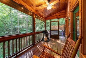 Property grounds - Lazy Bear Den of Cherry Log Mountain (Blue Ridge)