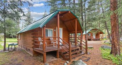 Log Cabin Retreat in the Montana Wilderness