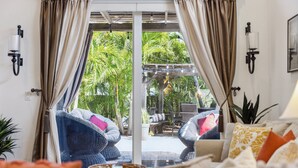 Living area - Relax, Play & Stay – Tropical Backyard Retreat + Game Room Near the Beach 🌊 (Indian Harbour Beach)
