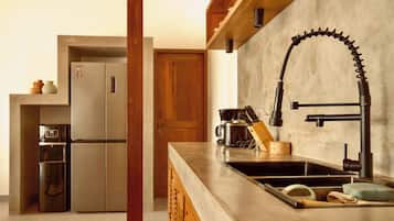 Deluxe Villa, 2 Bedrooms, Private Pool | Private kitchen