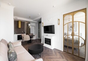 1 bedroom, iron/ironing board, WiFi, bed sheets - Grzybowska Deluxe Apartment #70 (Warszawa)