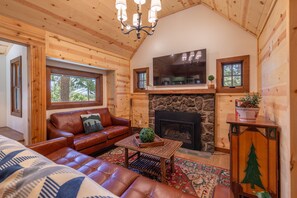 スマートテレビ、暖炉