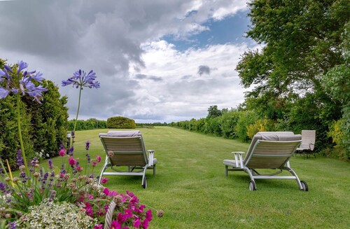 Landhaus Terpstich 60A - Endless expanse: "Landhaus Terpstich" in Morsum - with