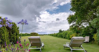 Landhaus Terpstich 60A - Endless expanse: "Landhaus Terpstich" in Morsum - with