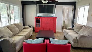 Televisie en een dvd-speler