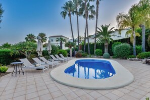 Una piscina climatizada