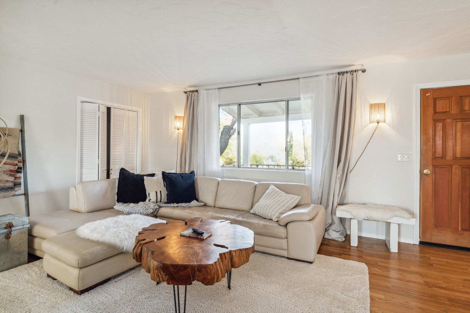 Smart TV, foosball, books