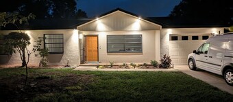 Newly renovated home with a pool in the heart of south Lakeland.