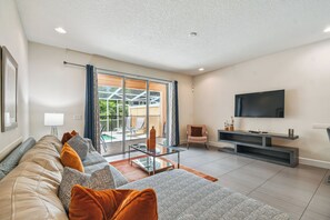 Smart TV, table tennis, books