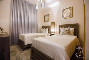 3 sovrum, gratis wi-fi och sängkläder