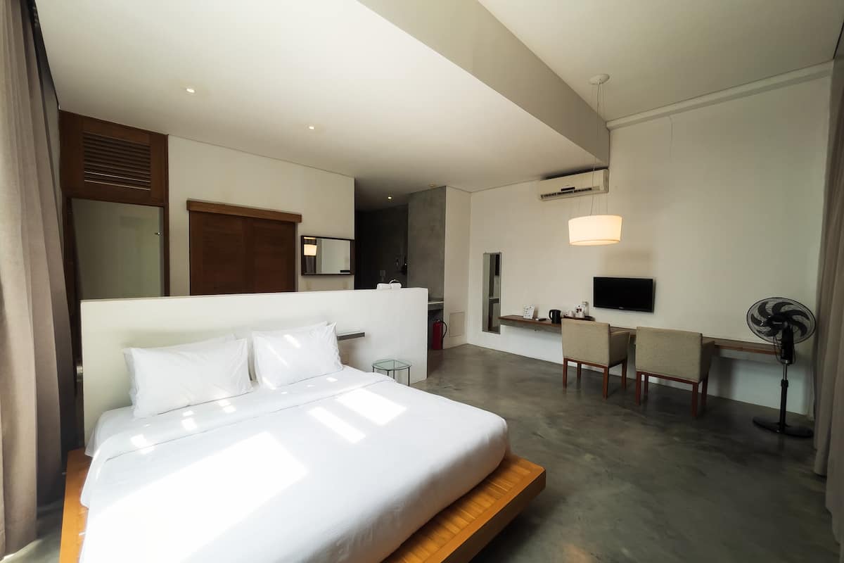 Studio Deluxe | Skrivbord, gratis wi-fi och sÀngklÀder