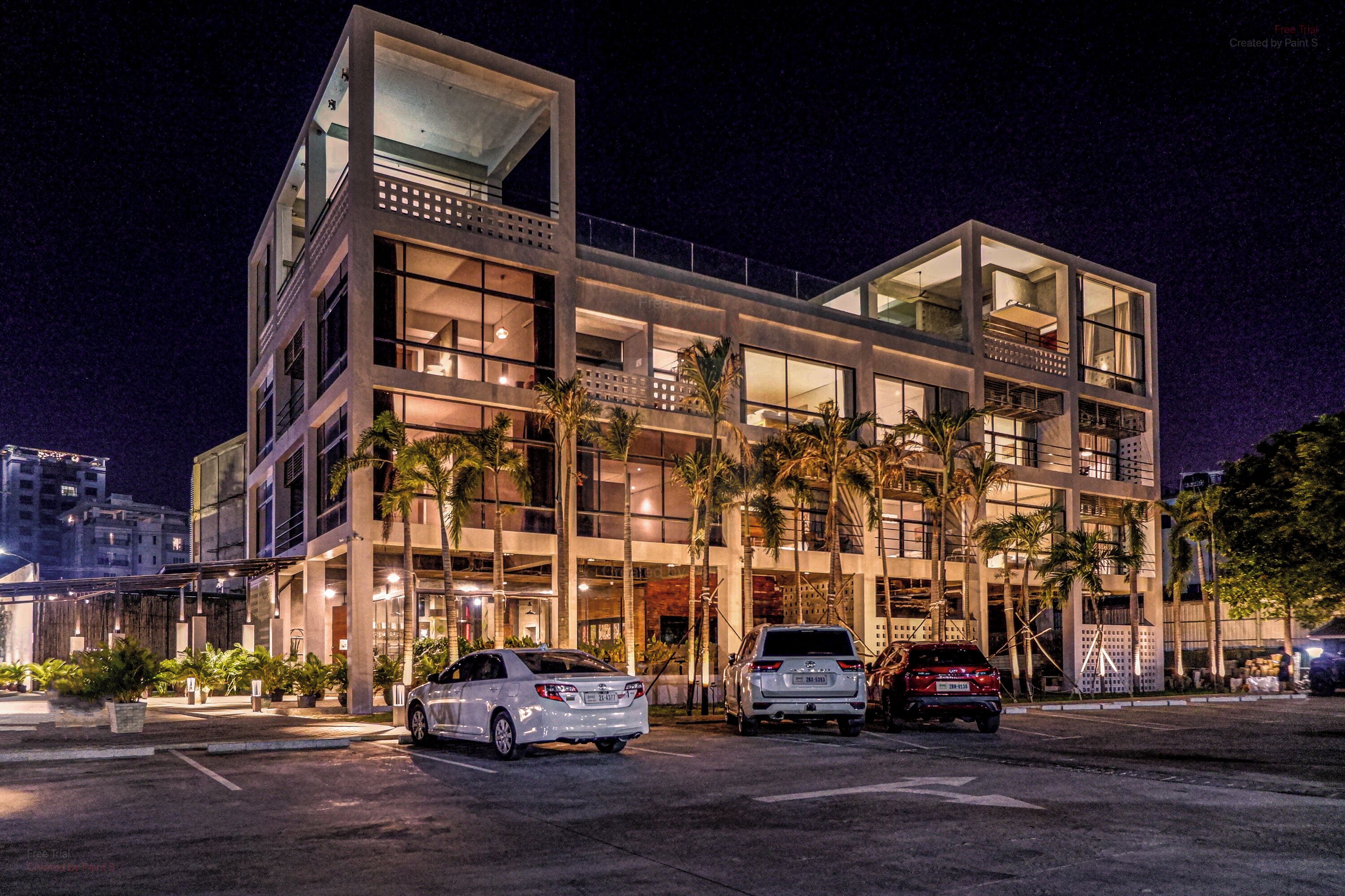 Mặt tiền nơi lưu trú