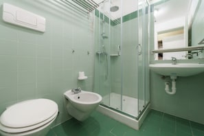 Shower, hair dryer