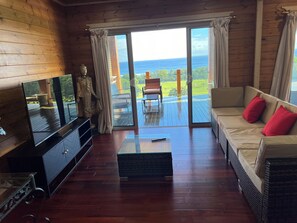 The Links Birdie | Living area | 50-inch flat-screen TV with digital channels