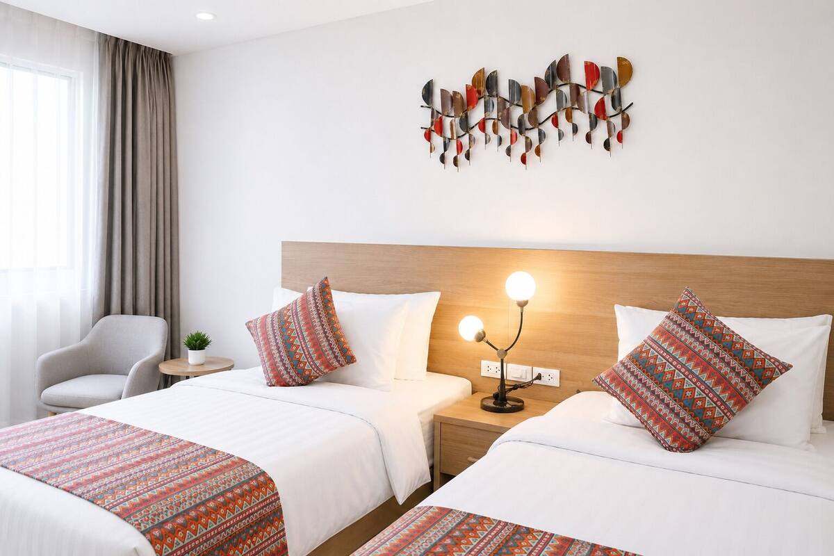 Wifi gratis y ropa de cama 