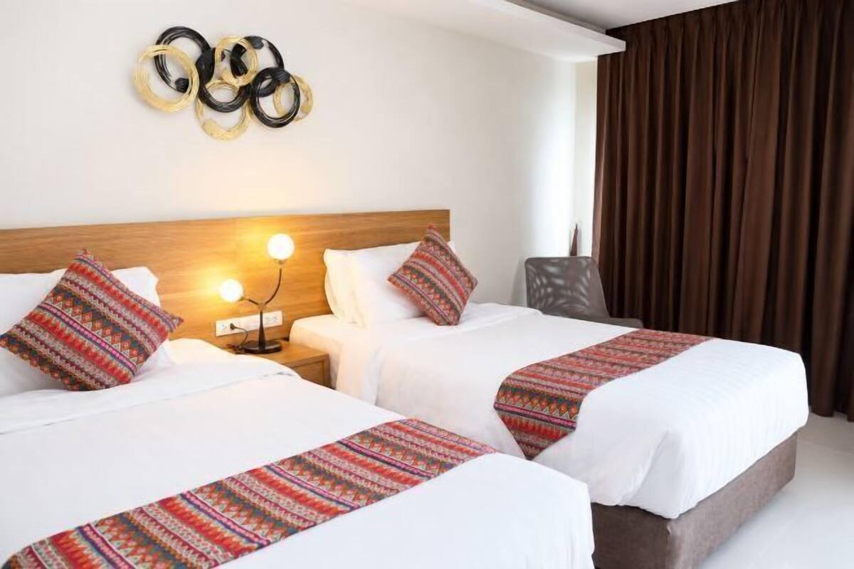 Wifi gratis y ropa de cama 