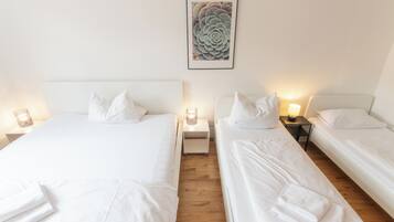 1 Schlafzimmer, kostenloses WLAN, Bettwäsche