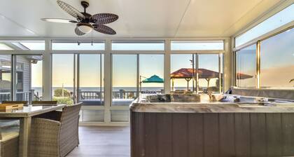 Hot Tub & Private Beach! Lake Erie Family Getaway