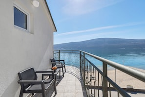 Standard Studio, 1 Queen Bed | Terrace/patio - Apartments Rosić Baošići (Baošici)