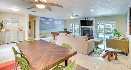 Sunny South Daytona Home w/ Pool & Grill!