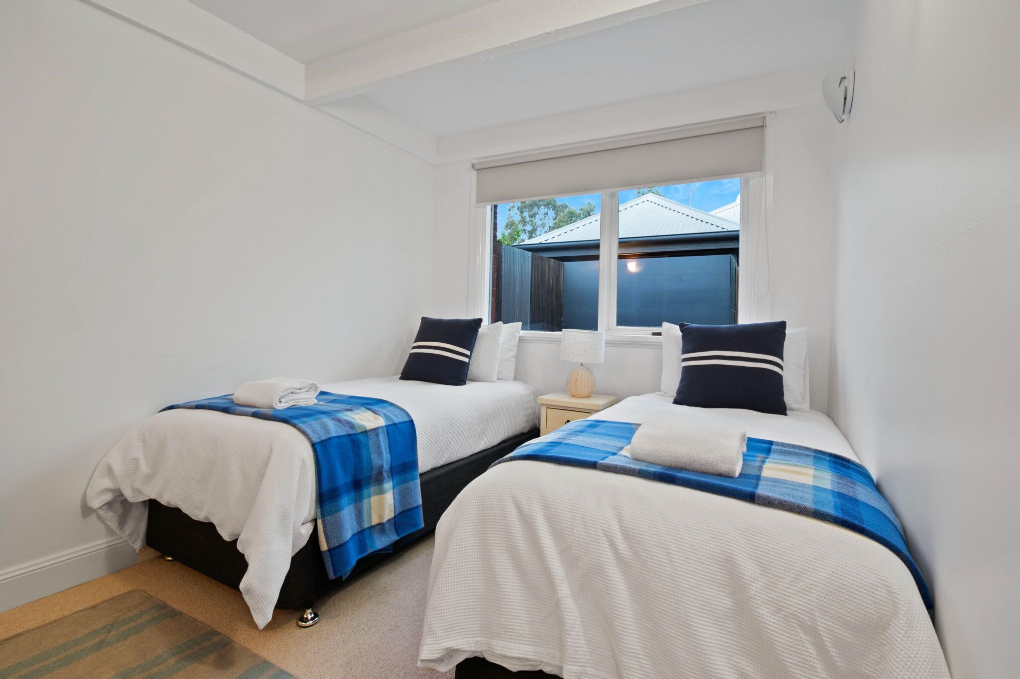 3 bedrooms, desk, iron/ironing board, travel cot