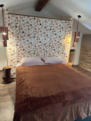 2 slaapkamers, een strijkplank/strijkijzer