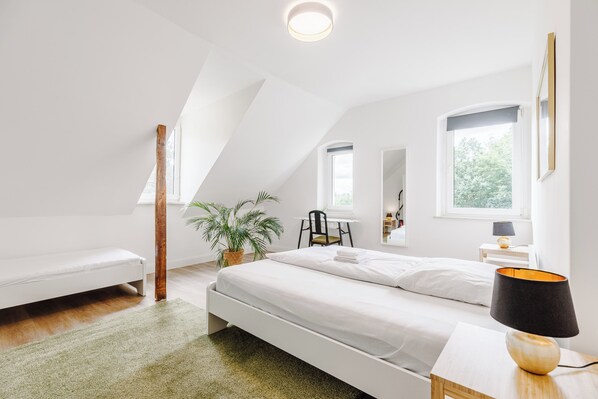 4 habitaciones, wifi gratis y ropa de cama 