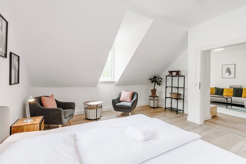 Fantastic apartment with bathtub