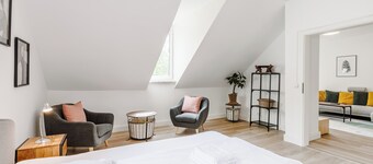 Fantastic apartment with bathtub