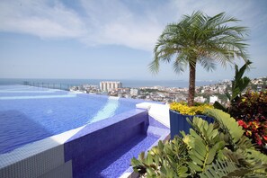 Pool - 1 BD 2 Bath, City View, Rooftop Pool at V Estrella 1BD Condo for rent in Alta Vi (Puerto Vallarta)